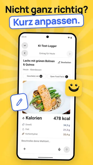 Store-Screenshot 3: Schätzung prüfen, Android