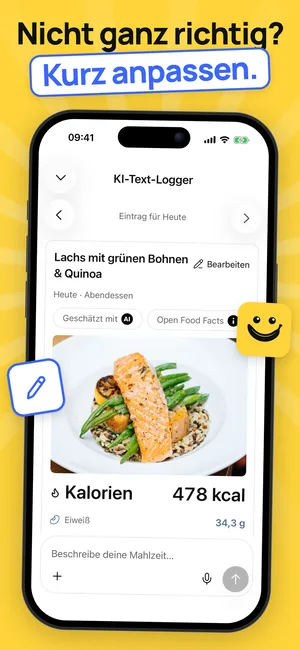 Store-Screenshot 3: Schätzung prüfen, iPhone