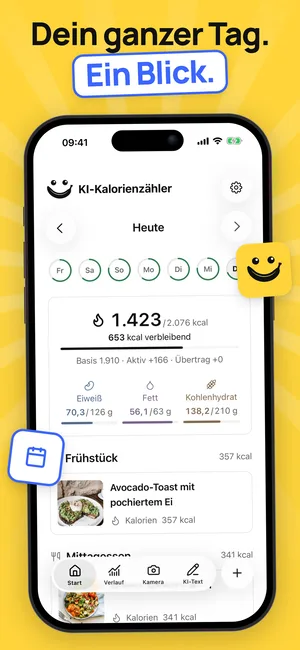Store-Screenshot 4: Tagebuch, iPhone