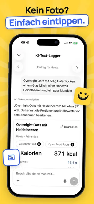 Store-Screenshot 5: KI-Texterfassung, iPhone